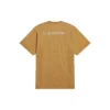 Logo-T-Shirt, mittlere Passform „Beige“ 612966TLVB39504