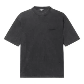 Logo-T-Shirt, mittlere Passform „Grau“ 612966TLVB91146