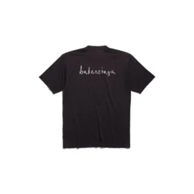 Lovey T-Shirt, Large Fit „Schwarz“ 641675TQVV89034