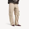 Lässige Cargo-Hose für Damen in Beige Lässige Cargo-Hose für Damen in Beige