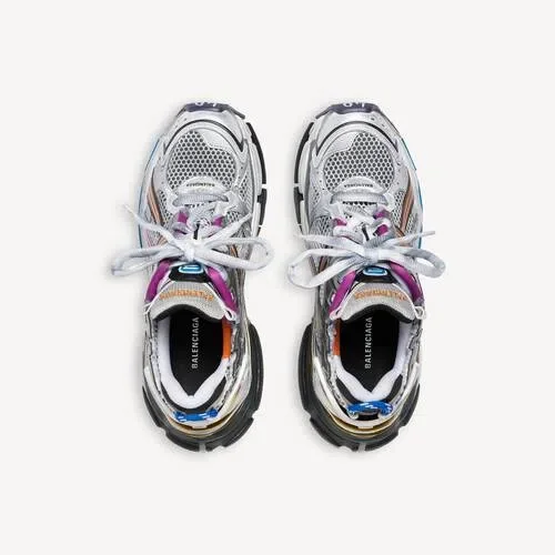 Mehrfarbiger Runner-Sneaker für Herren Mehrfarbiger Runner-Sneaker für Herren