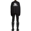 Mehrlagiges, rundes Sport-Sweatshirt „Black White“ 767860TPVF31070