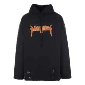 Metallica-Hoodie in Oversize-Passform „Black Orange“ 698083TMV891055