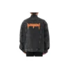 Metallica Oversized-Denim-Jacke „Washed Black Orange“ 694504TBP471055