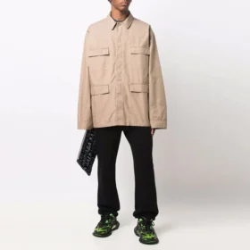 Militär-Pyjama-Jacke „Beige“ 675639TLO179504
