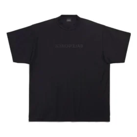 Mirror Baumwoll-T-Shirt „Black“ 720198TNVR51069