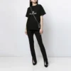 Mosaic Logo BB Alphabet Loose Kurzarm-T-Shirt Schwarz 612965TKVI71070