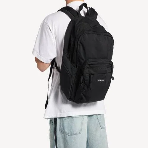 Multifunktionaler Rucksack „Explorer“ für Herren in Schwarz Multifunktionaler Rucksack „Explorer“ für Herren in Schwarz