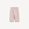 Nahtlose Techwear-Radsportshorts für Damen in Nude