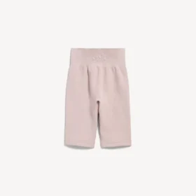 Nahtlose Techwear-Radsportshorts für Damen in Nude