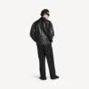 Nano BB Herren-Reißverschluss-Jacke in Schwarz Nano BB Herren-Reißverschluss-Jacke in Schwarz