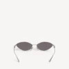 Nano Cat Damen-Sonnenbrille in Silber Nano Cat Damen-Sonnenbrille in Silber