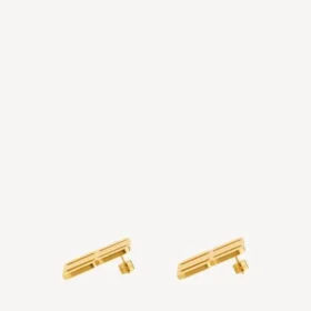Nano-Ohrstecker in Gold