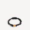 Nano Ribbon BB-Armband für Damen in Schwarz/Glänzendem Gold Nano Ribbon BB-Armband für Damen in Schwarz/Glänzendem Gold