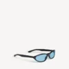Neo Runde Sonnenbrille in Schwarz Neo Runde Sonnenbrille in Schwarz