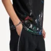 „Neverlost“-Armband für Herren in Antiksilber
