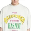 Not Been Done Oversized-T-Shirt „Off White“ 787349TQVW49012