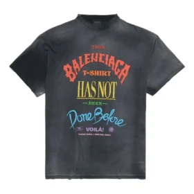 „Not Been Done“-T-Shirt Oversized „Black“ 787349TQVW41134
