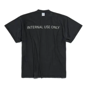 Nur für den internen Gebrauch Inside-out-T-Shirt „Black“ 787358TQVU21083