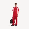 Oversize-Fußball-T-Shirt für Herren in Rot Oversize-Fußball-T-Shirt für Herren in Rot