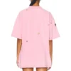 Oversize-T-Shirt „Faded Dirty Pink“ 787349TRVS49568