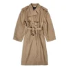Oversize-Trenchcoat „Beige“ 733764TNP099501