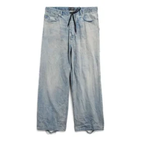 Oversized-Baggy-Hose „Hellblau“ 786643TQW556379