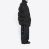 Oversized-Daunenjacke „Black“ zum Jahr des Tigers 682695TLO061000