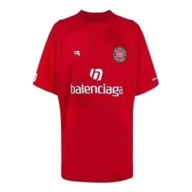 Oversized-Fußball-T-Shirt „Red White“ 641666TJV056540