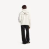 Oversized-Hoodie mit Reißverschluss für Herren in Creme Oversized-Hoodie mit Reißverschluss für Herren in Creme