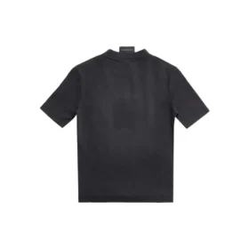 Paris By Day Tight Small Fit T-Shirt „Black Faded“ 745019TOVC71055