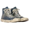 Paris High-Top-Sneaker „Blue Destroyed Denim and Rubber“ 688756W3RCL4090