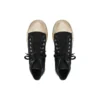 Paris High-Top-Sneaker „Schwarze, zerrissene Baumwolle und weißer Gummi mit Graffiti“ 688752W3RR41099