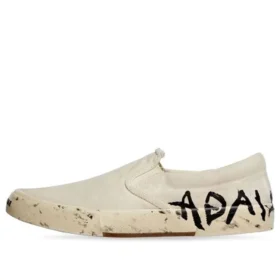 Paris Low-Top-Slip-On-Schuhe „Washed White Cotton“ 710295W3RR59010