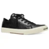 Paris Low-Top-Sneaker „Schwarze, zerrissene Baumwolle und weißer Gummi“ 688754W3RCB1090