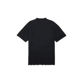 Paris Strass-T-Shirt-Kleid „Schwarz“ 777750TRVL71000