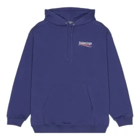 Political Campaign Hoodie, mittlere Passform „Blue“ 600583TKVI91195