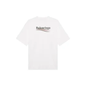 Political Campaign Kurzarm-Shirt Weiß 620941TIV529040