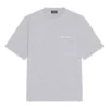 Political Campaign T-Shirt, Large-Passform „Grau“ 641675TKVJ11379