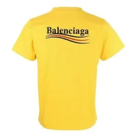 Political Campaign T-Shirt, Large-Passform „Yellow“ 620967TKVJ17442