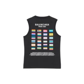 Pride 22 Tank-Top „Black White“ 698102TMVO41070