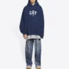 Pride Hoodie, Boxy Fit „Navy“ 651799TLV548561