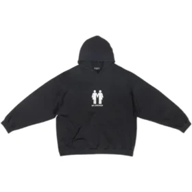 Pride-Hoodie, Boxy-Fit „Schwarz“ 651799TMVO31070