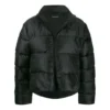 Pufferjacke mit gesticktem Logo „Schwarz“ 582998TFO061000