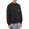 Pullover mit Rundhalsausschnitt „Black“ für die Political Campaign 697869TKVI91070
