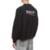 Pullover mit Rundhalsausschnitt „Black“ für die Political Campaign 697869TKVI91070