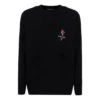 Pullover mit Rundhalsausschnitt zu den Olympischen Spielen in Paris „Schwarz“ 621032T41041070