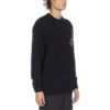 Pullover mit Rundhalsausschnitt zu den Olympischen Spielen in Paris „Schwarz“ 621032T41041070