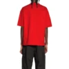 Qixi Crest T-Shirt, mittlere Passform „Rot“ 612966TMVL46971