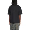 Qixi Crest T-Shirt, mittlere Passform „Schwarz“ 612966TMVL41075
